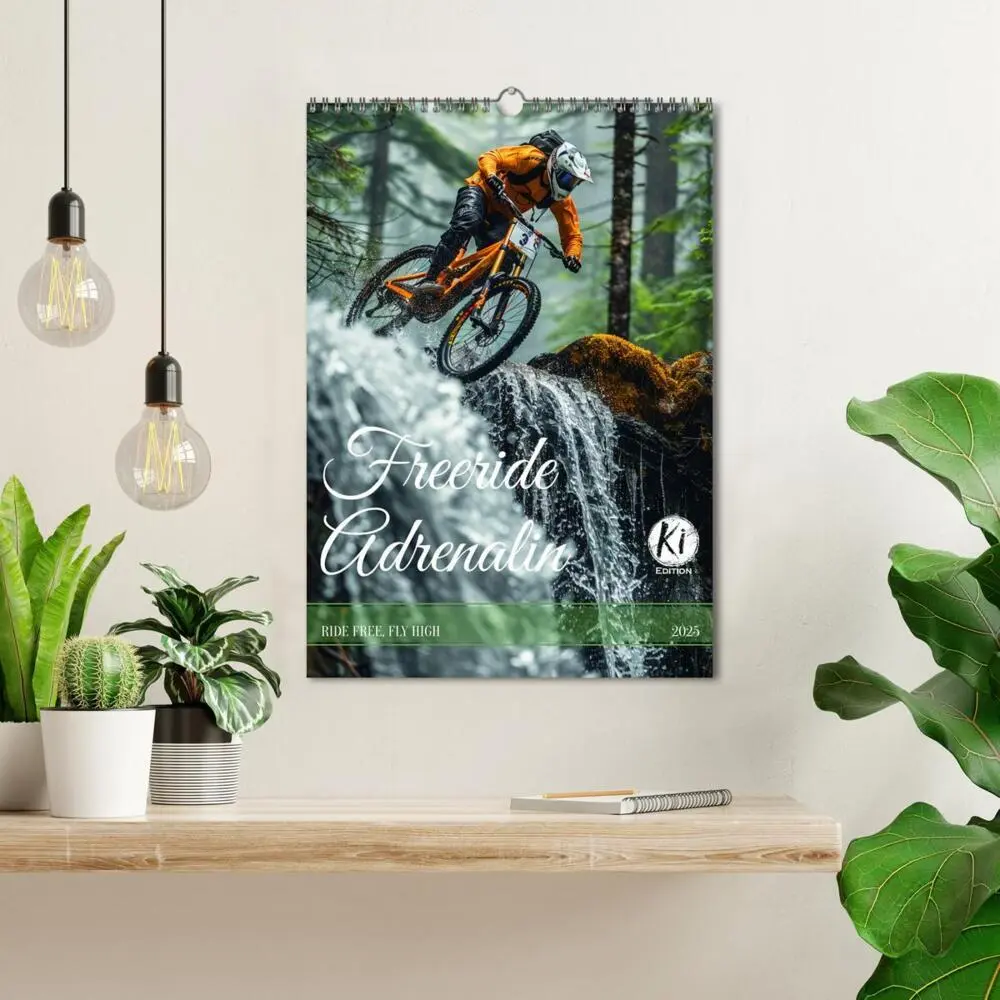 Bild: 9783383968570 | Freeride Adrenalin (Wandkalender 2025 DIN A3 hoch), CALVENDO...