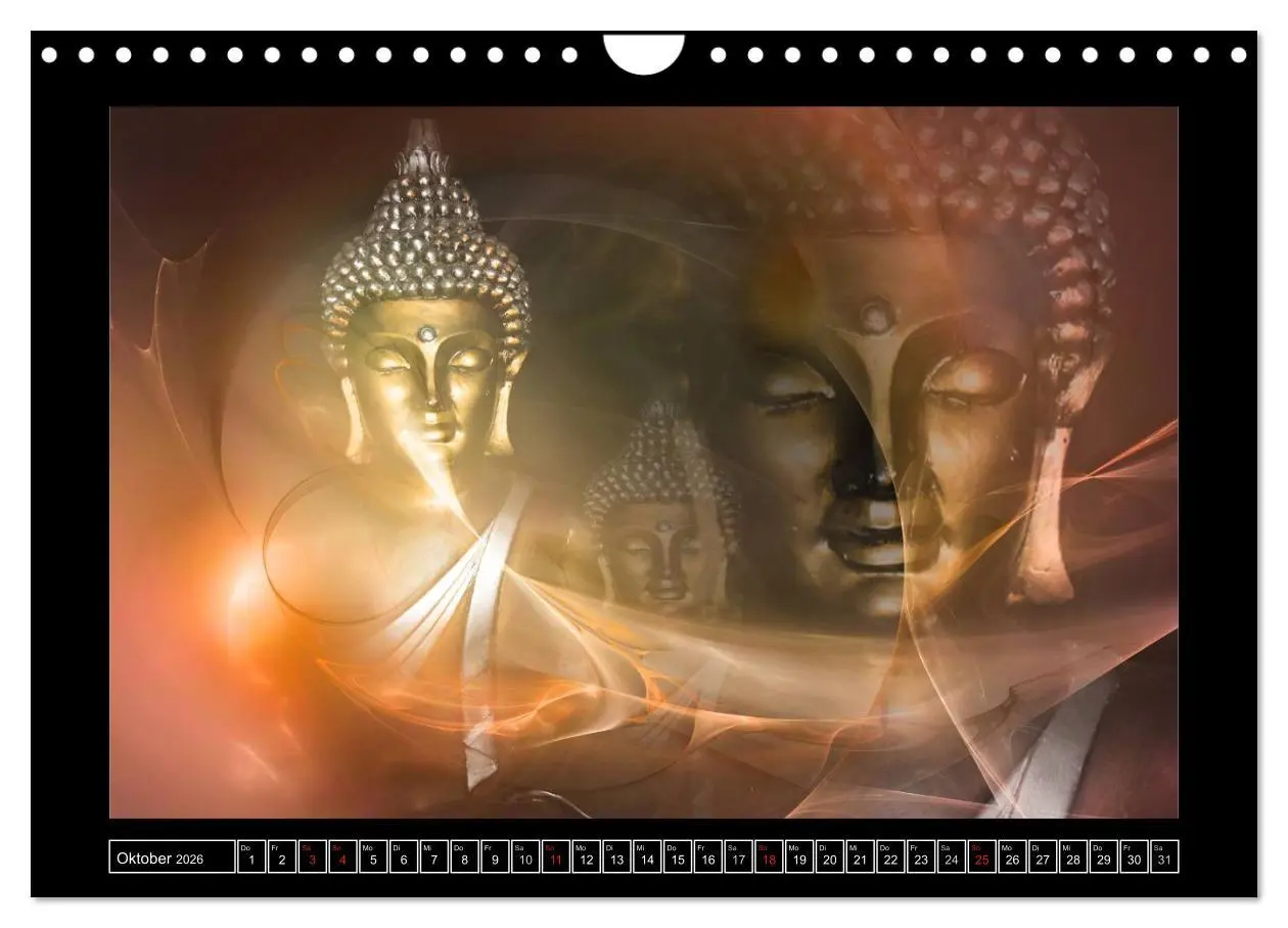 Bild: 9783516168570 | Buddha - Harmonie und Entspannung (Wandkalender 2026 DIN A4 quer),...