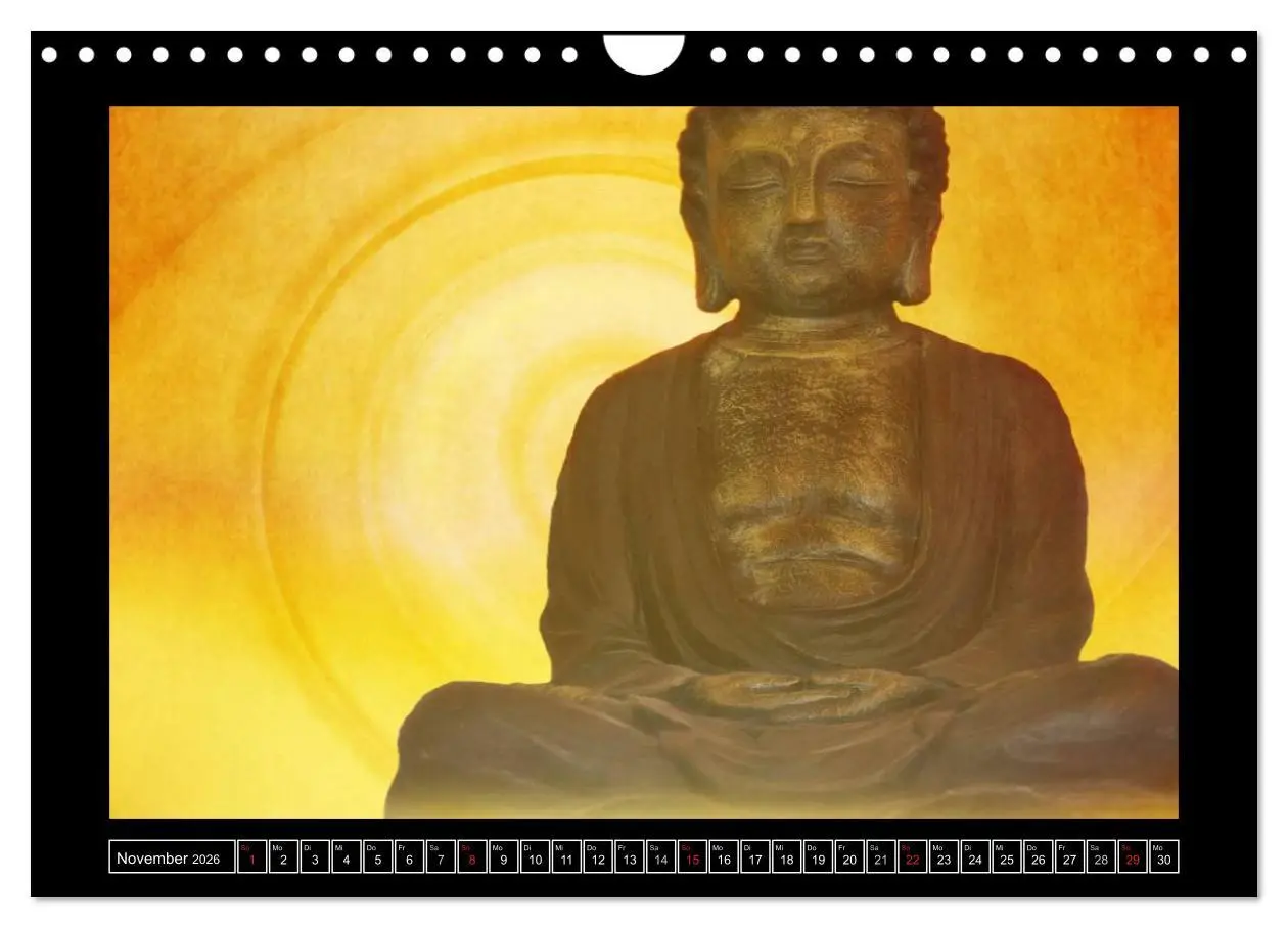 Bild: 9783516168570 | Buddha - Harmonie und Entspannung (Wandkalender 2026 DIN A4 quer),...