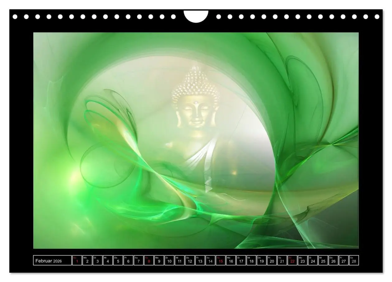 Bild: 9783516168570 | Buddha - Harmonie und Entspannung (Wandkalender 2026 DIN A4 quer),...