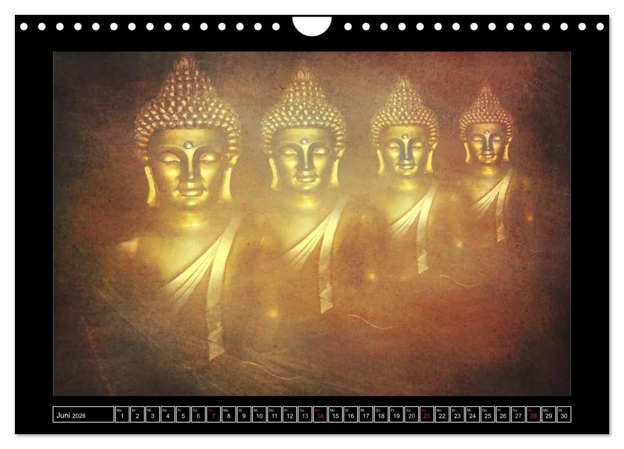 Bild: 9783516168570 | Buddha - Harmonie und Entspannung (Wandkalender 2026 DIN A4 quer),...