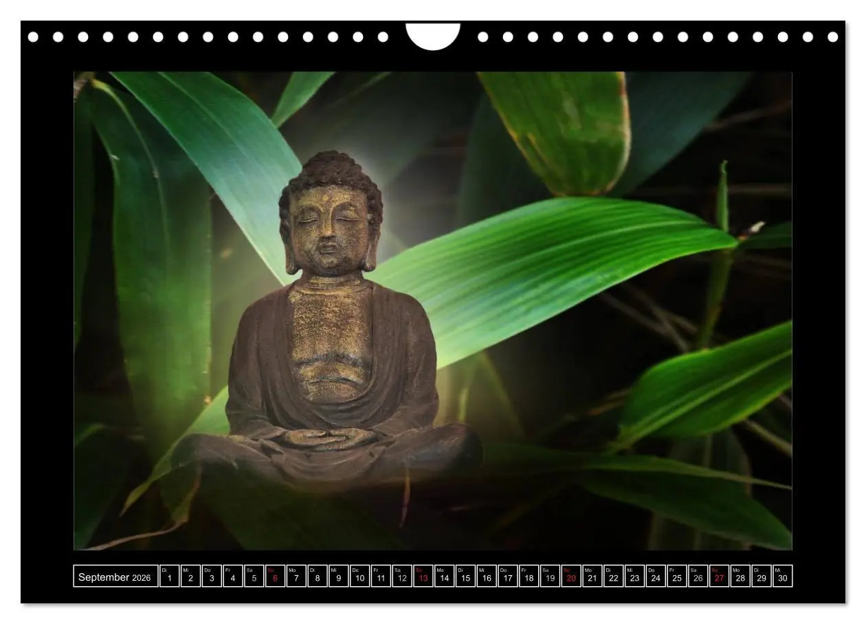 Bild: 9783516168570 | Buddha - Harmonie und Entspannung (Wandkalender 2026 DIN A4 quer),...