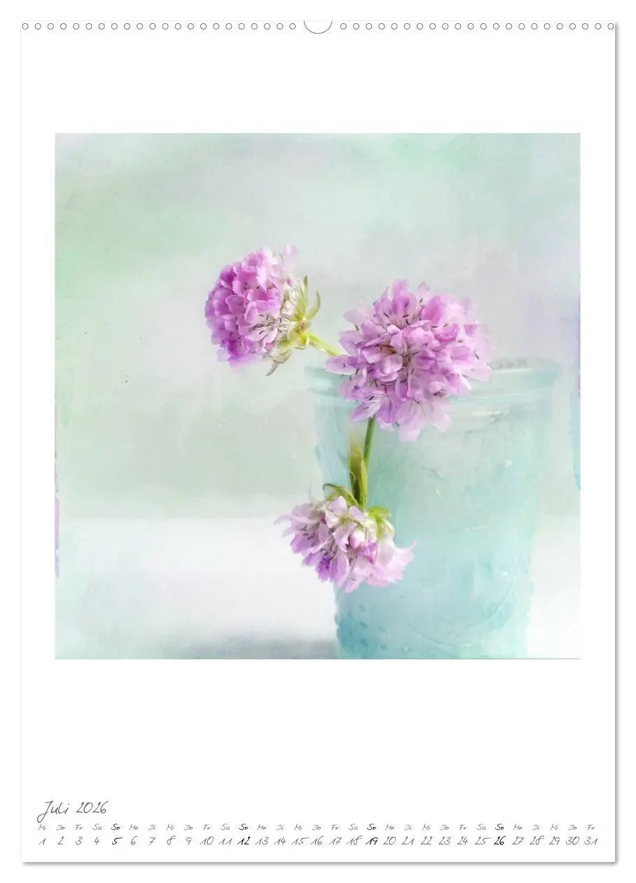 Bild: 9783516478570 | Flower Dreams (hochwertiger Premium Wandkalender 2026 DIN A2 hoch),...