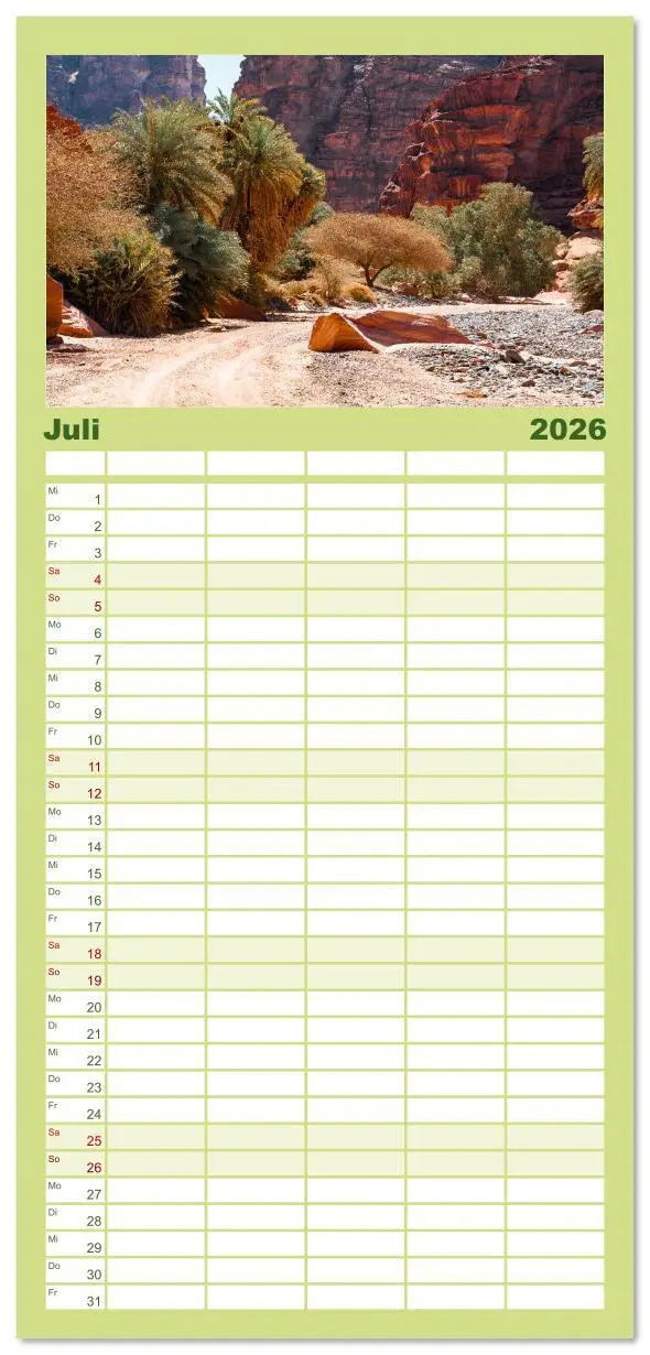 Bild: 9783516618570 | Familienplaner 2026 - Saudi Arabien - Königreich der Faszinationen...