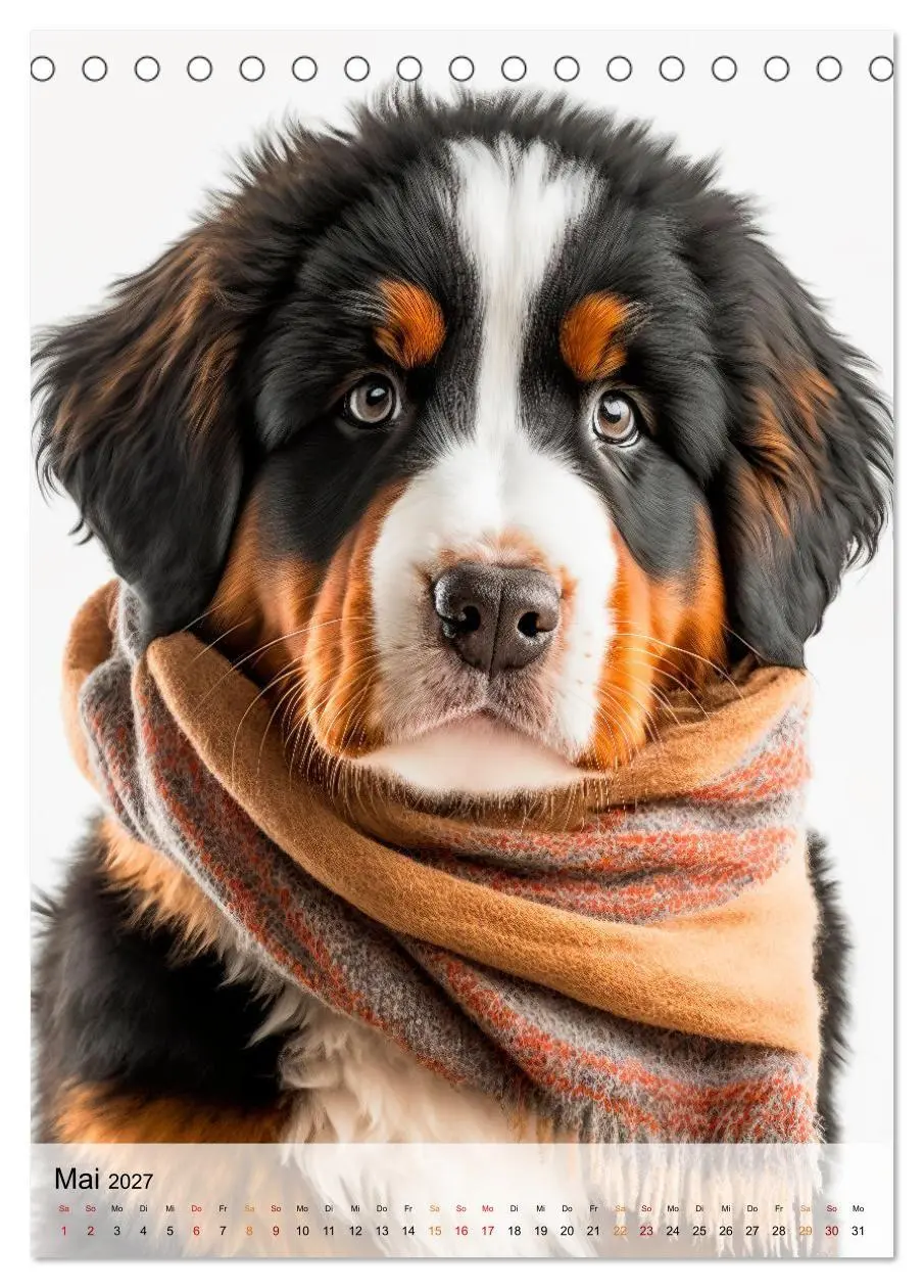 Bild: 9783569328570 | Berner Sennenhund - gutmütig und treu (Tischkalender 2027 DIN A5...