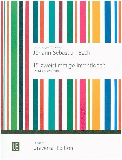 Cover: 9783702428570 | 15 zweistimmige Inventionen | 2 Flöten. Spielpartitur. | Peter Kolman