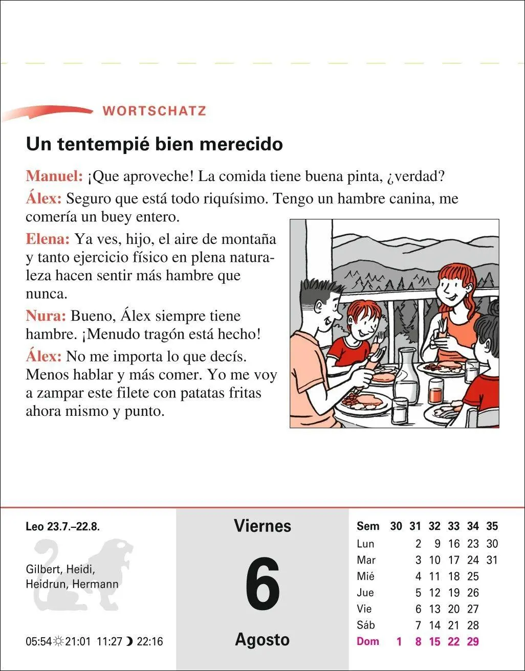 Bild: 9783840038570 | Spanisch Sprachkalender 2027 - Spanisch lernen leicht gemacht -...