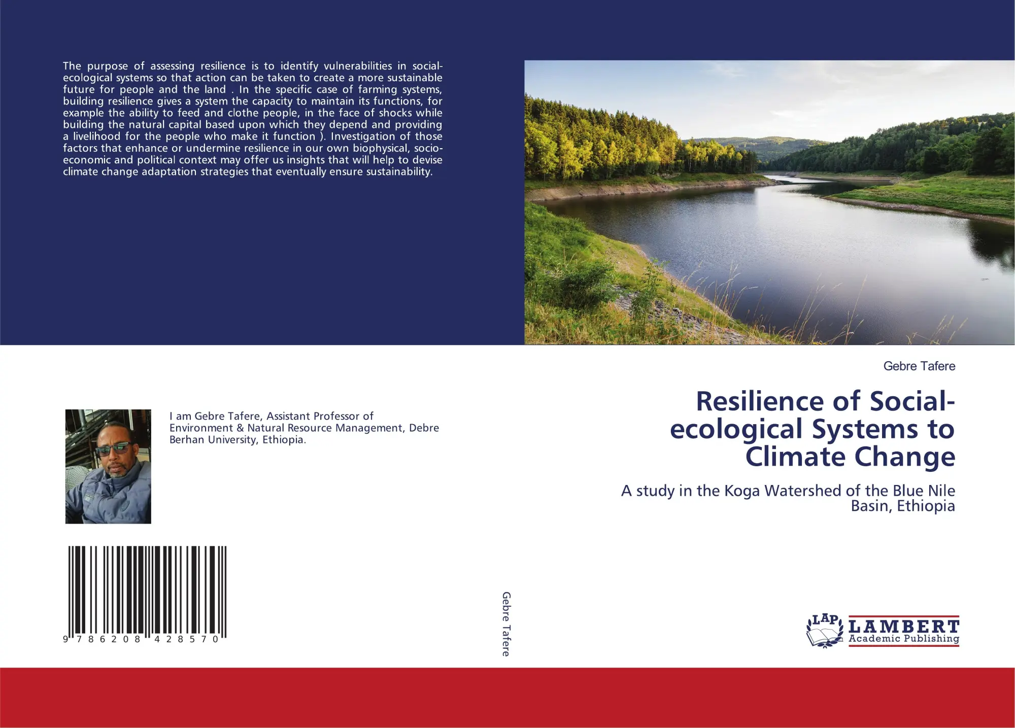 Cover: 9786208428570 | Resilience of Social-ecological Systems to Climate Change | Tafere