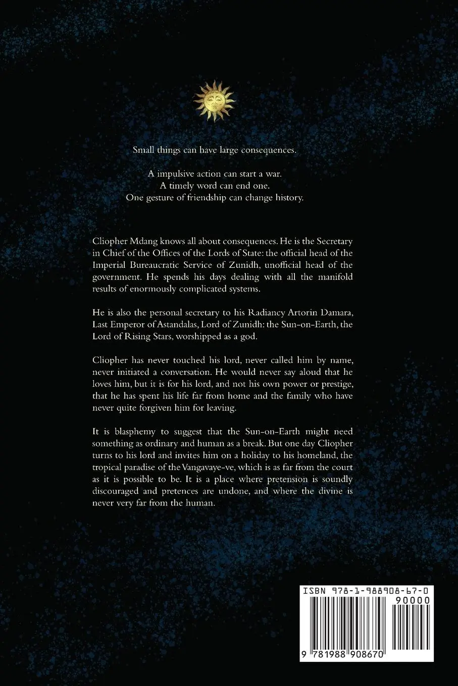 Rückseite: 9781988908670 | The Hands of the Emperor | Victoria Goddard | Taschenbuch | Englisch