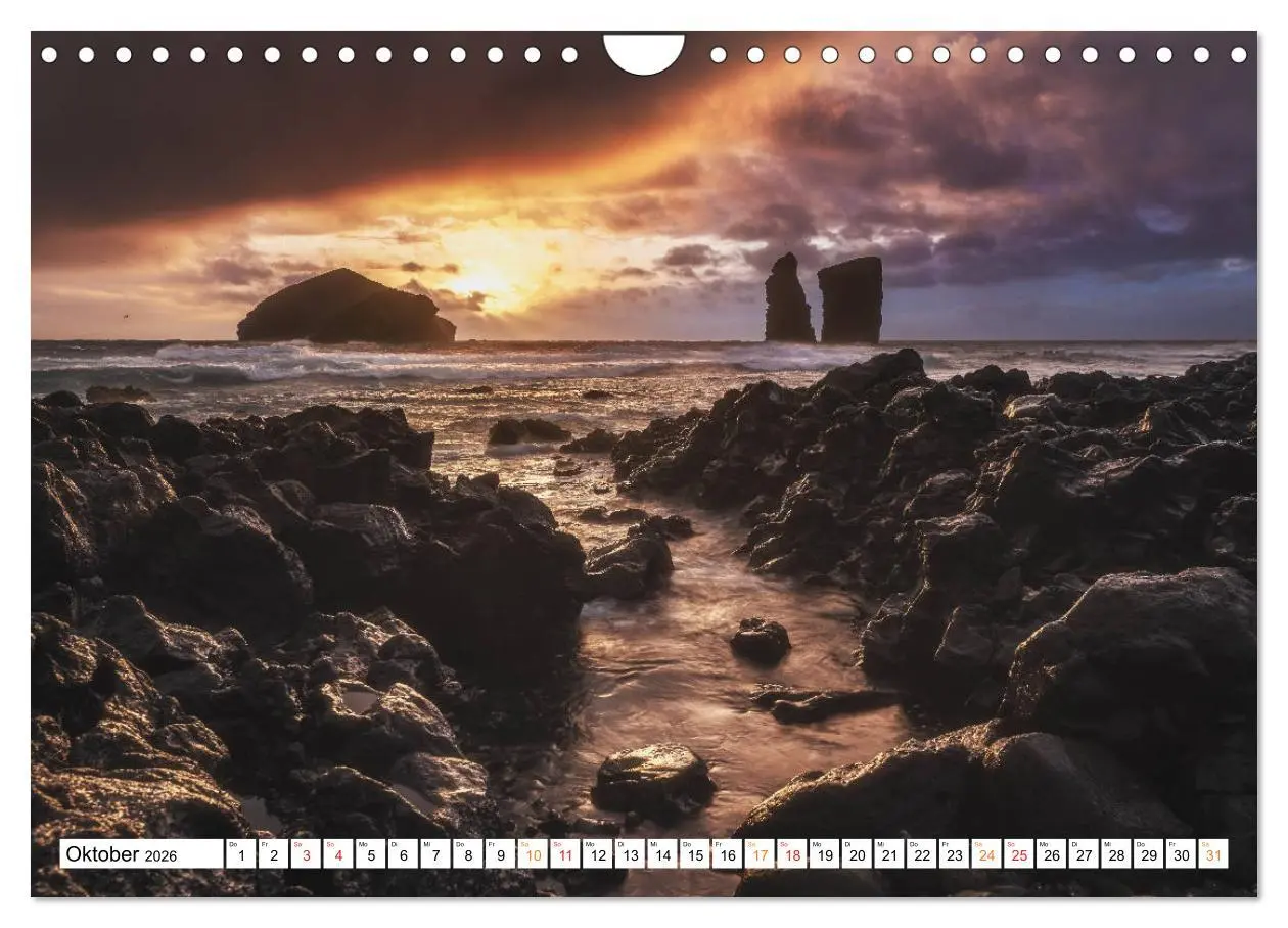 Bild: 9783457828670 | Azoren - Paradies im Atlantik (Wandkalender 2026 DIN A4 quer),...