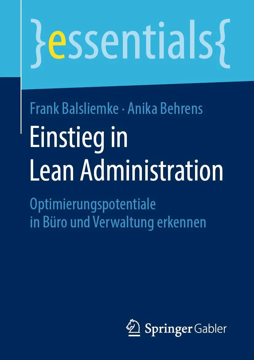 Cover: 9783658278670 | Einstieg in Lean Administration | Anika Behrens (u. a.) | Taschenbuch