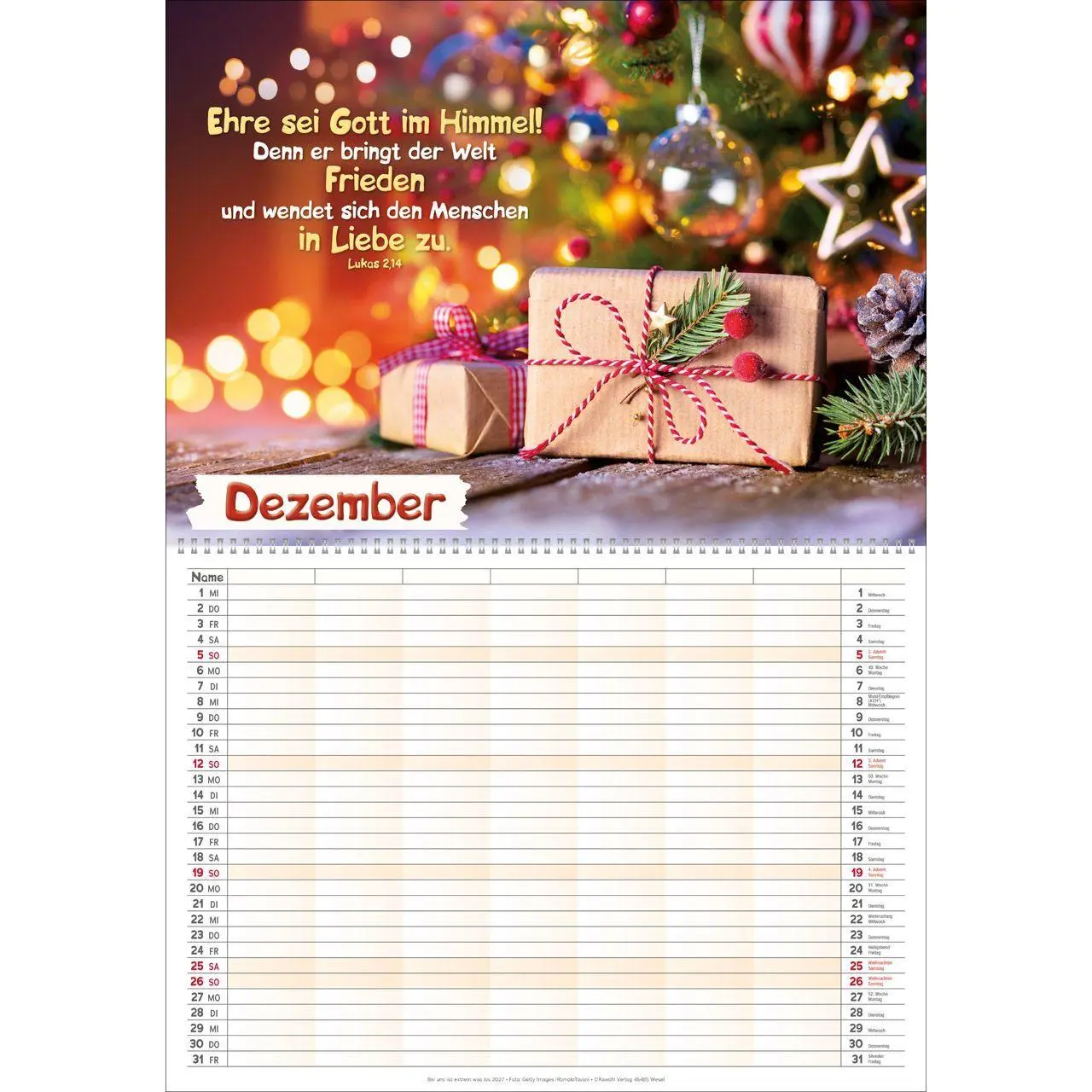 Bild: 9783754828670 | Bei uns ist extrem was los 2027 | Familien Terminer XXL | Kalender