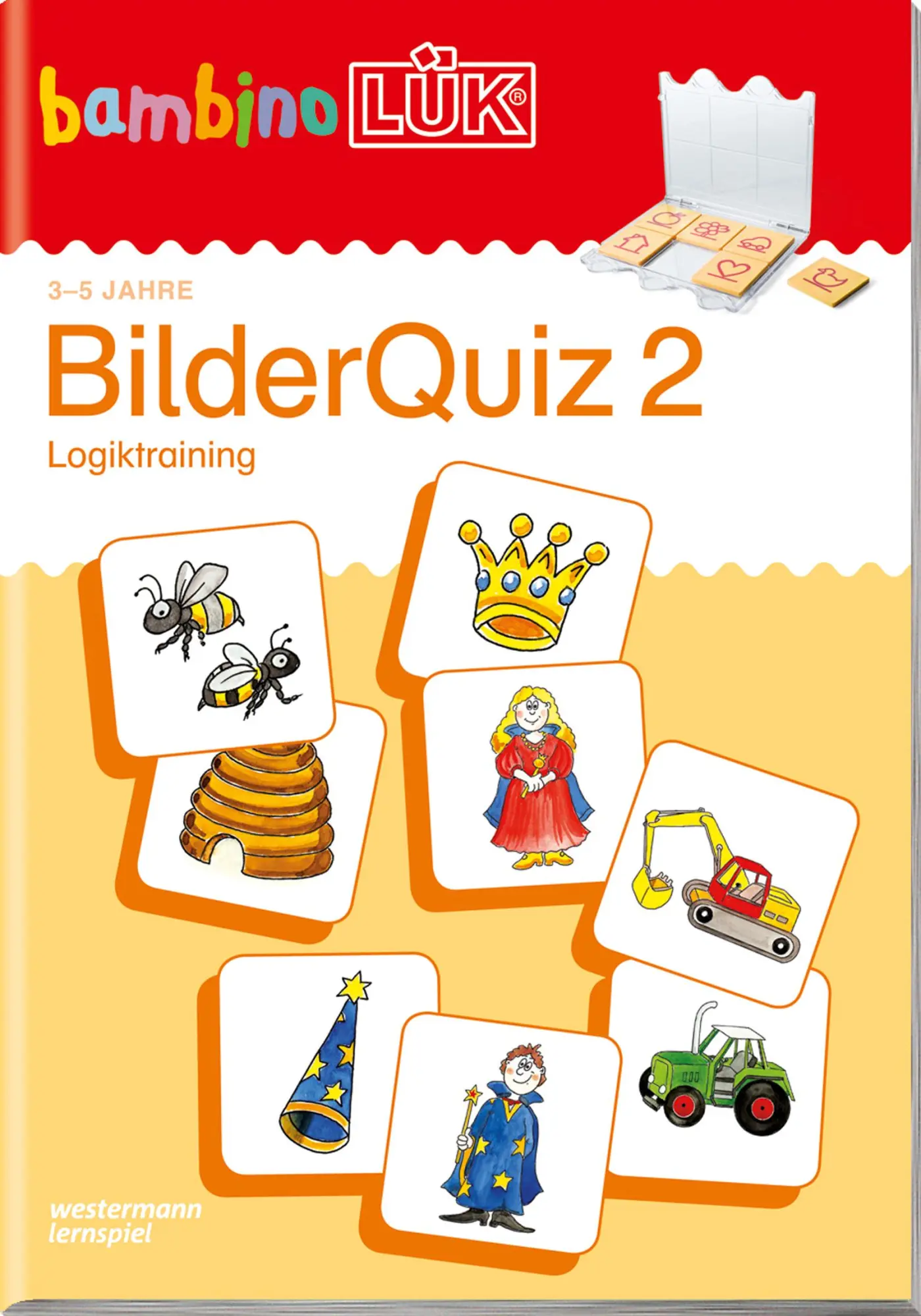 Cover: 9783837778670 | bambinoLÜK. Bilder Quiz 2 | 3/4/5 Jahre | Michael Junga | Broschüre
