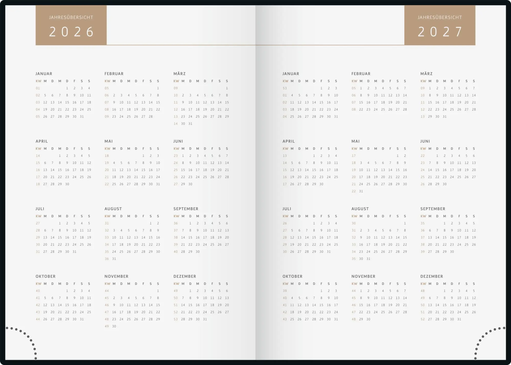 Bild: 4003273788770 | rido/idé 7028507056 Buchkalender Young Line 2026 "Confetti" A5, Papier