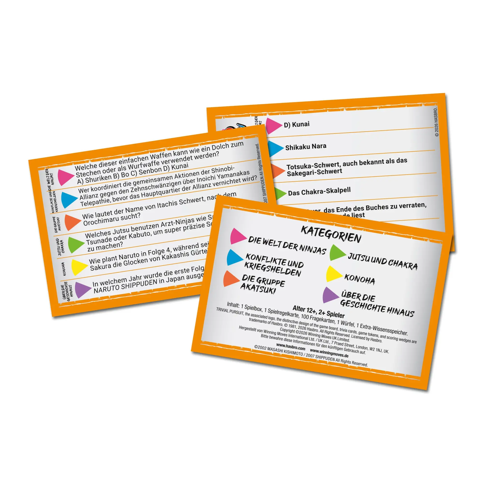 Bild: 4035576048770 | Trivial Pursuit Naruto | Spiel | Deutsch | 2026 | Winning Moves