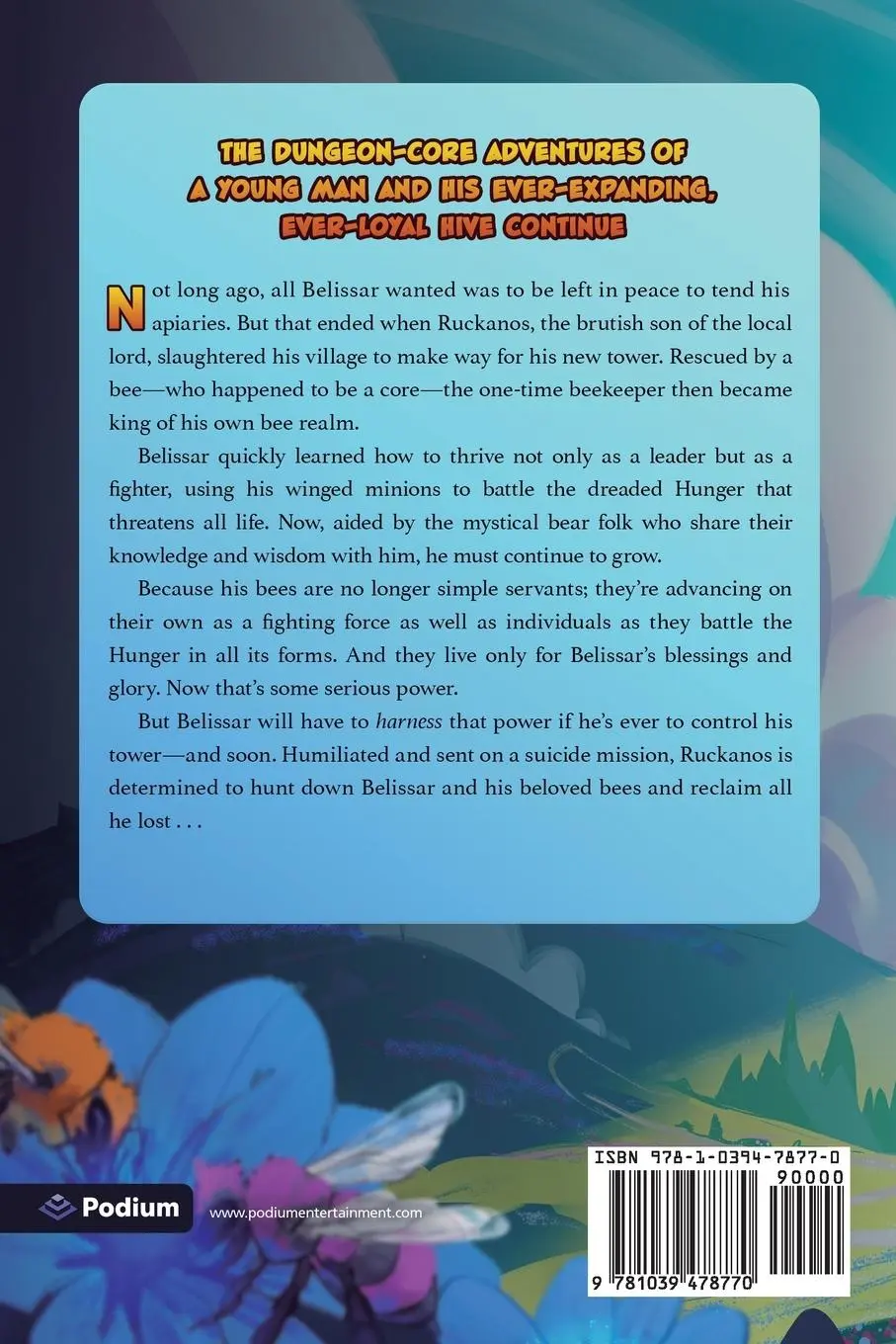 Rückseite: 9781039478770 | The Bears and the Bees | A Dungeon-Core LitRPG | Icalos | Taschenbuch