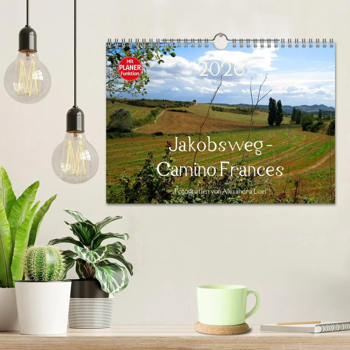 Bild: 9783457988770 | Jakobsweg - Camino Frances (Wandkalender 2026 DIN A4 quer),...