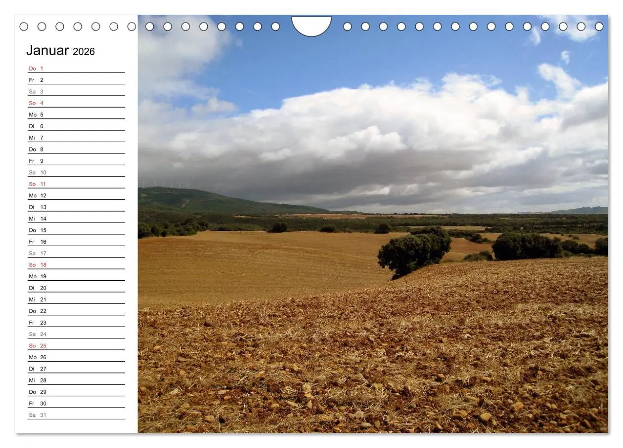 Bild: 9783457988770 | Jakobsweg - Camino Frances (Wandkalender 2026 DIN A4 quer),...