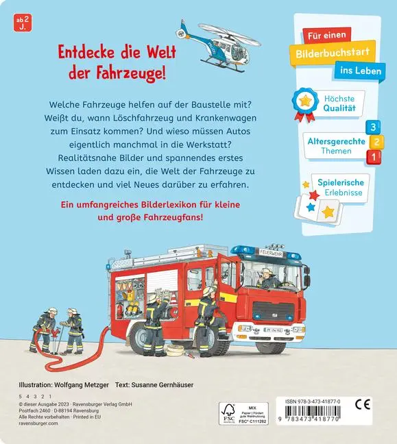 Bild: 9783473418770 | Ein Bilder-Wörterbuch zum Entdecken, Benennen und Staunen | Gernhäuser