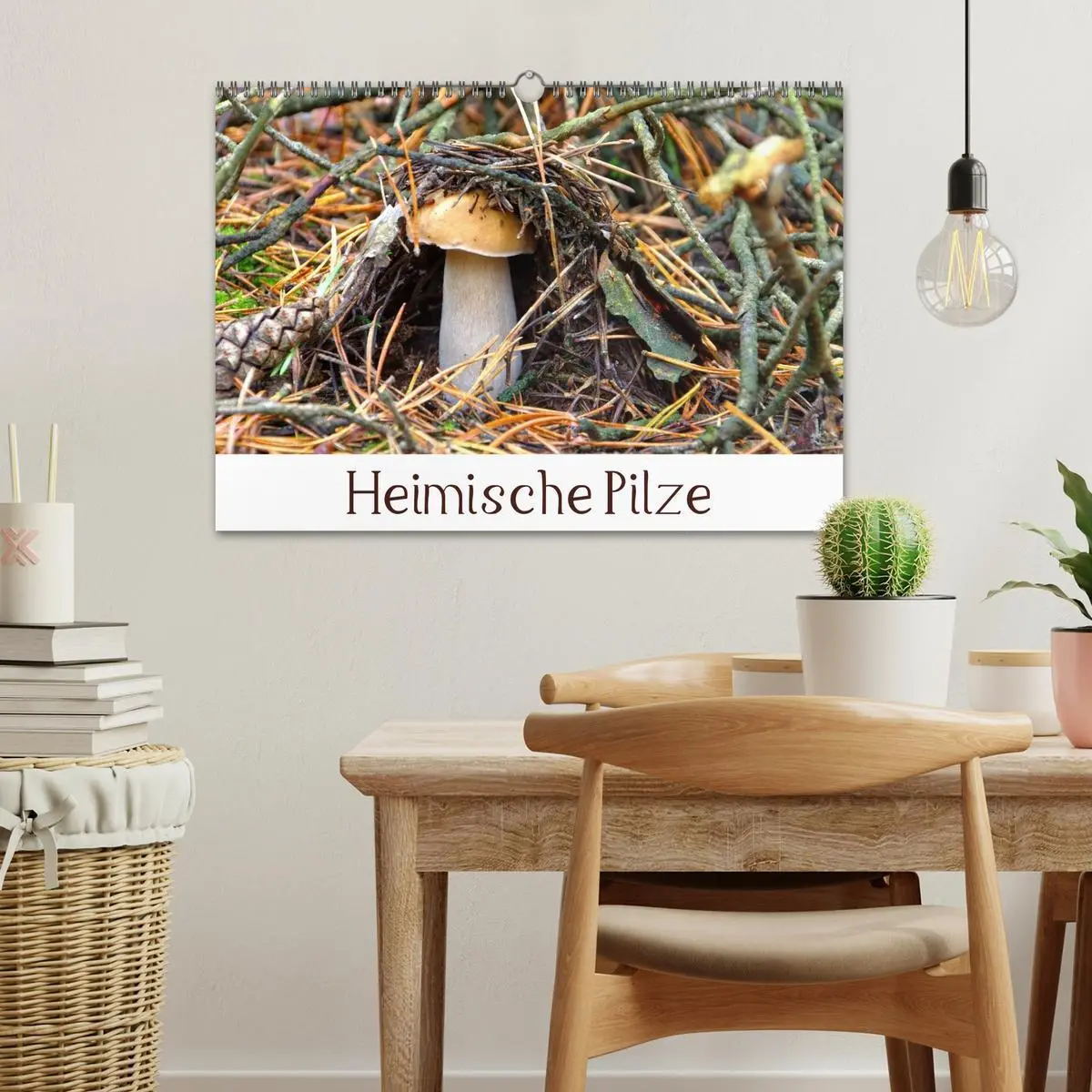 Bild: 9783516078770 | Heimische Pilze (Wandkalender 2026 DIN A3 quer), CALVENDO...