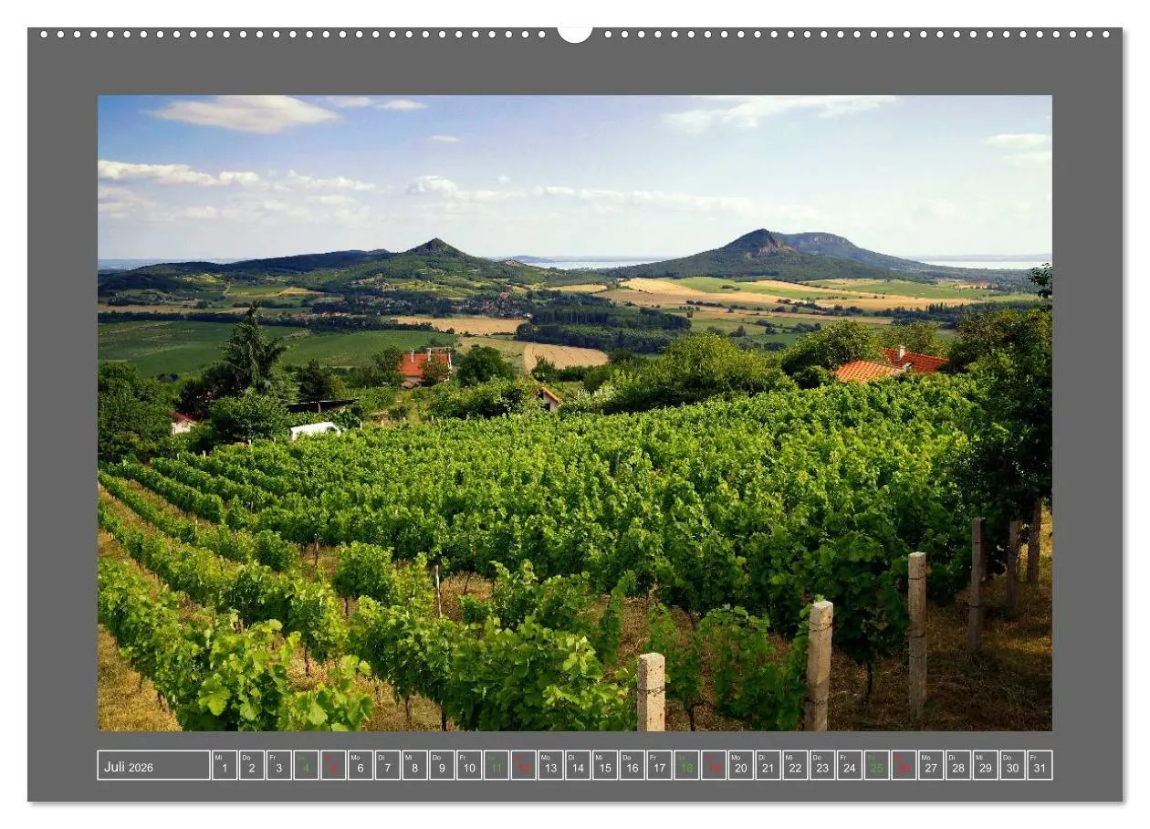 Bild: 9783516218770 | Ungarn - um den westlichen Balaton (Wandkalender 2026 DIN A2 quer),...