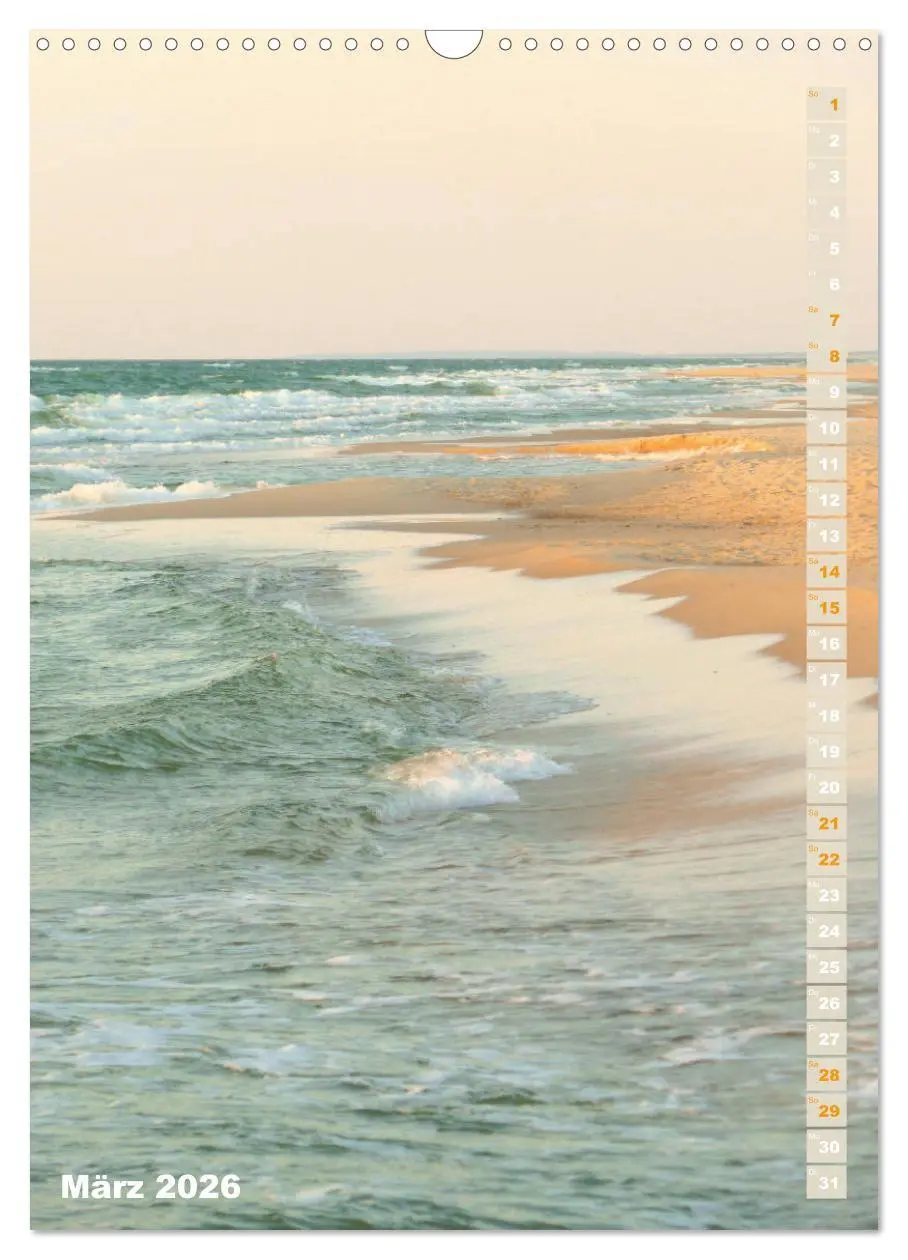 Bild: 9783516388770 | Kurische Nehrung - Am langen, weichen Ostsee-Strand (Wandkalender...