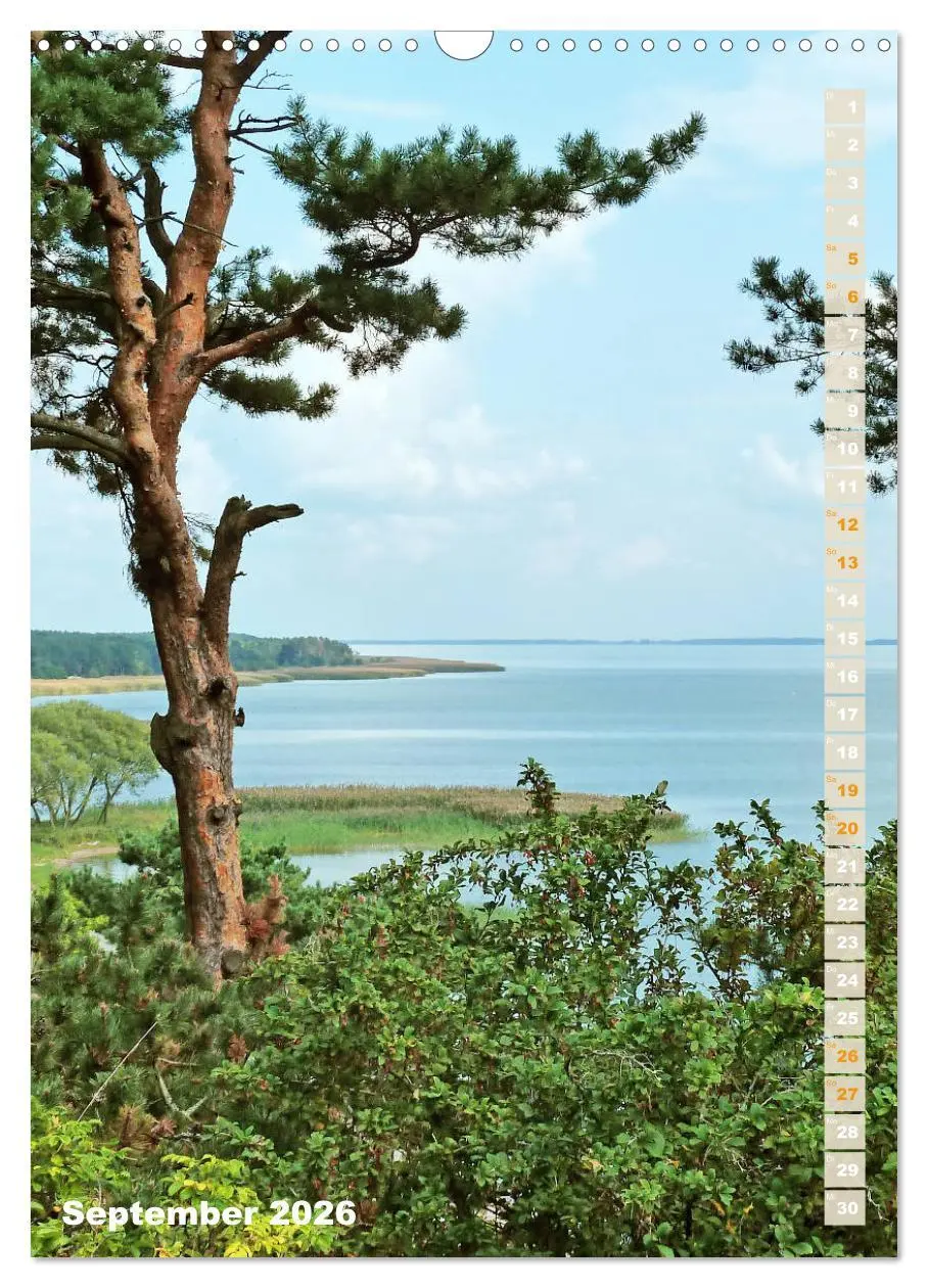 Bild: 9783516388770 | Kurische Nehrung - Am langen, weichen Ostsee-Strand (Wandkalender...