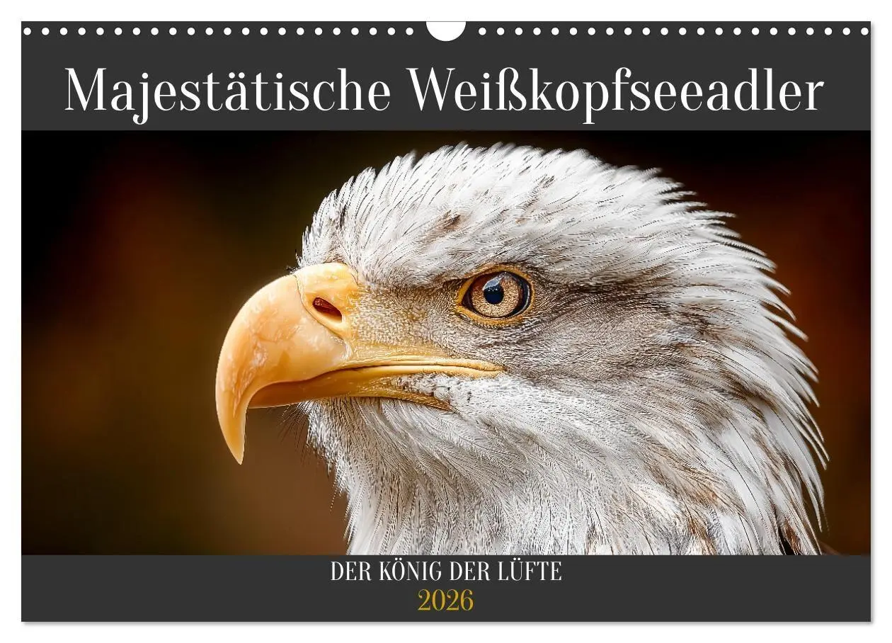 Cover: 9783516698770 | Majestätische Weißkopfseeadler - Der König der Lüfte (Wandkalender...