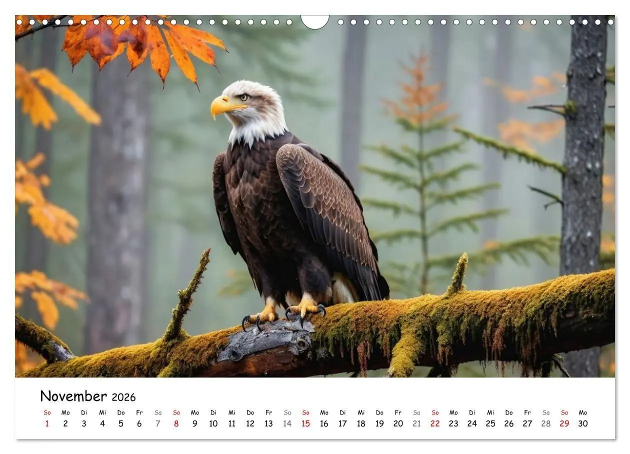 Bild: 9783516698770 | Majestätische Weißkopfseeadler - Der König der Lüfte (Wandkalender...