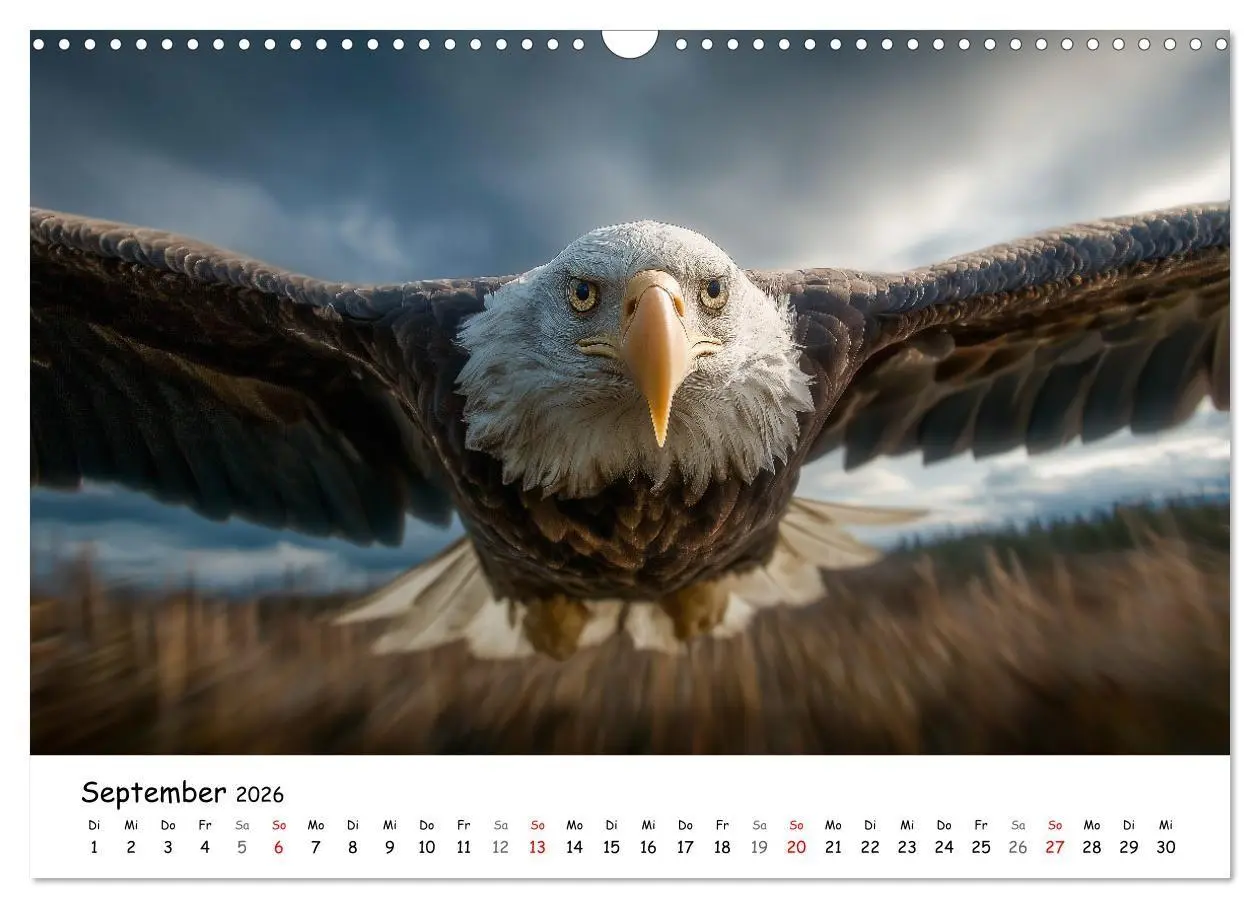 Bild: 9783516698770 | Majestätische Weißkopfseeadler - Der König der Lüfte (Wandkalender...