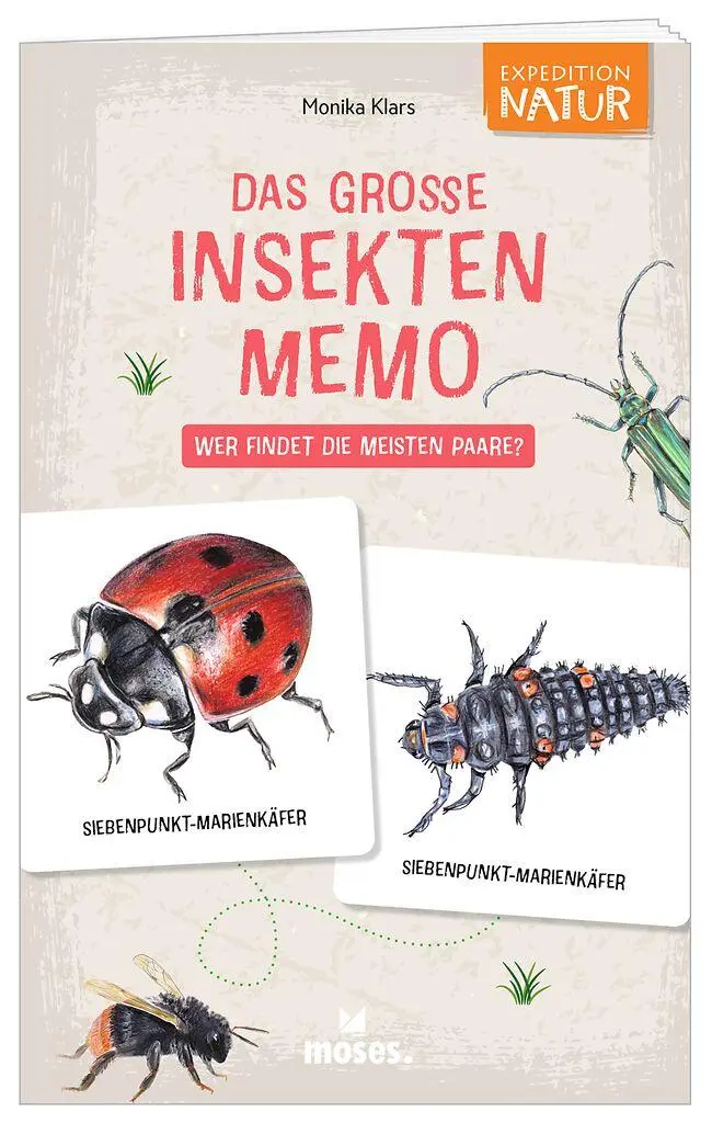 Bild: 4033477098870 | Das große Insekten Memo | Wer findet die meisten Paare? | Monika Klars