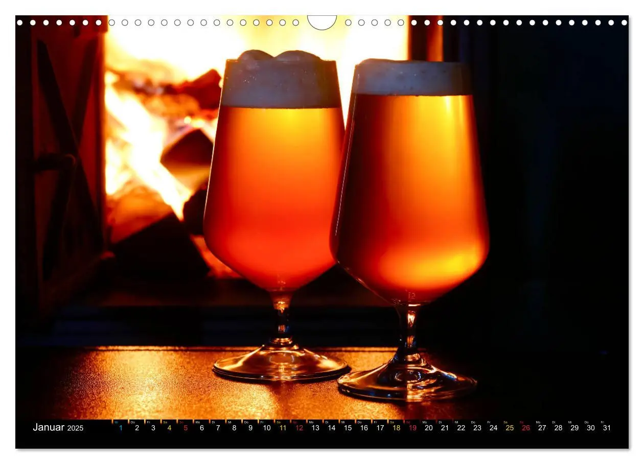 Bild: 9783435338870 | Biergenuss zu jeder Jahreszeit (Wandkalender 2025 DIN A3 quer),...