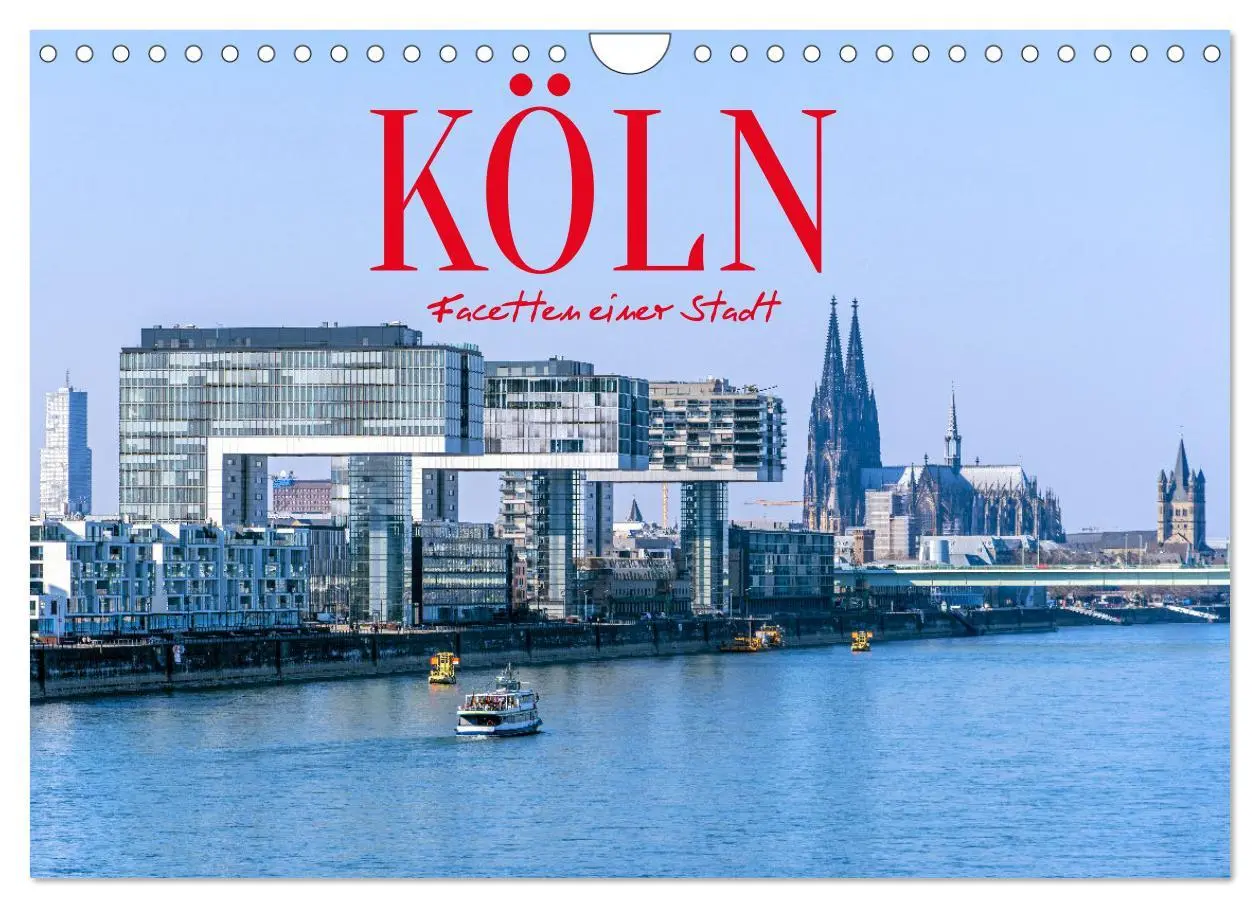 Cover: 9783457288870 | Köln - Facetten einer Stadt (Wandkalender 2026 DIN A4 quer),...