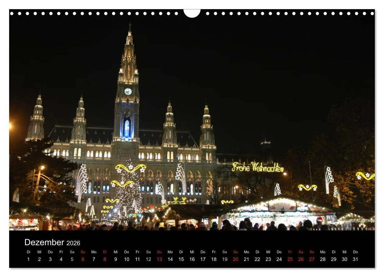 Bild: 9783516208870 | Wien (Wandkalender 2026 DIN A3 quer), CALVENDO Monatskalender | Strutz