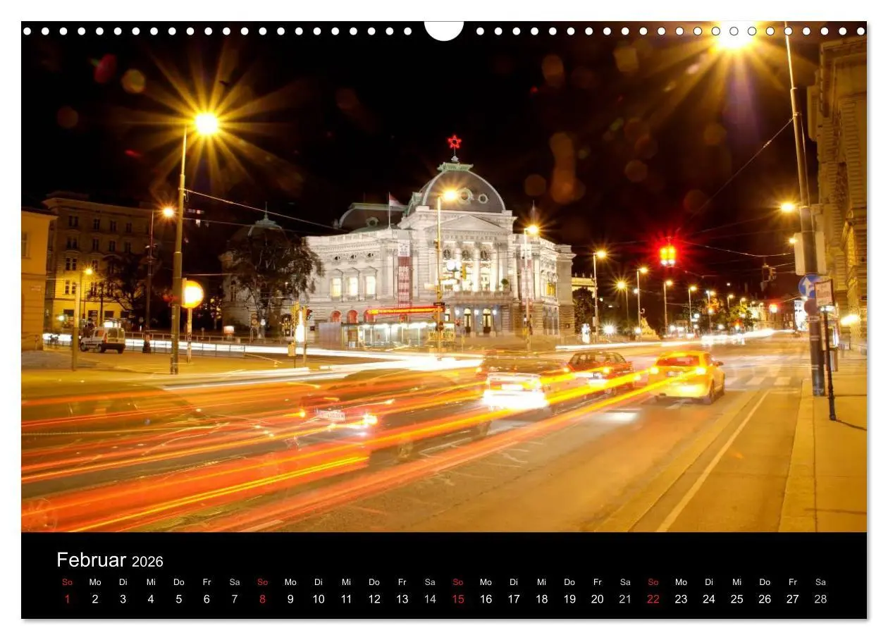 Bild: 9783516208870 | Wien (Wandkalender 2026 DIN A3 quer), CALVENDO Monatskalender | Strutz