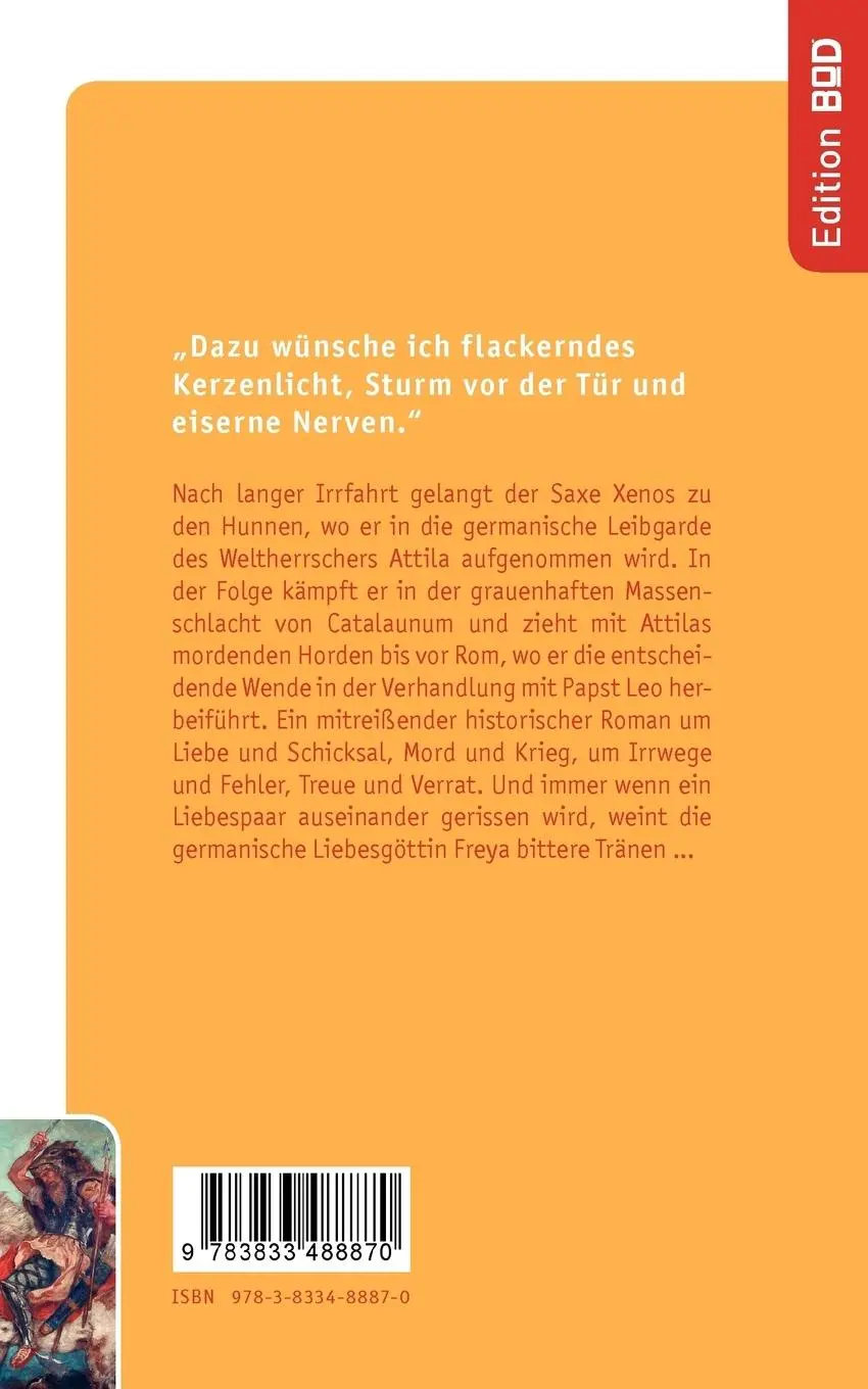 Rückseite: 9783833488870 | Freyas Tränen oder Meine Zeit mit Attila | Friedhelm Kober | Buch