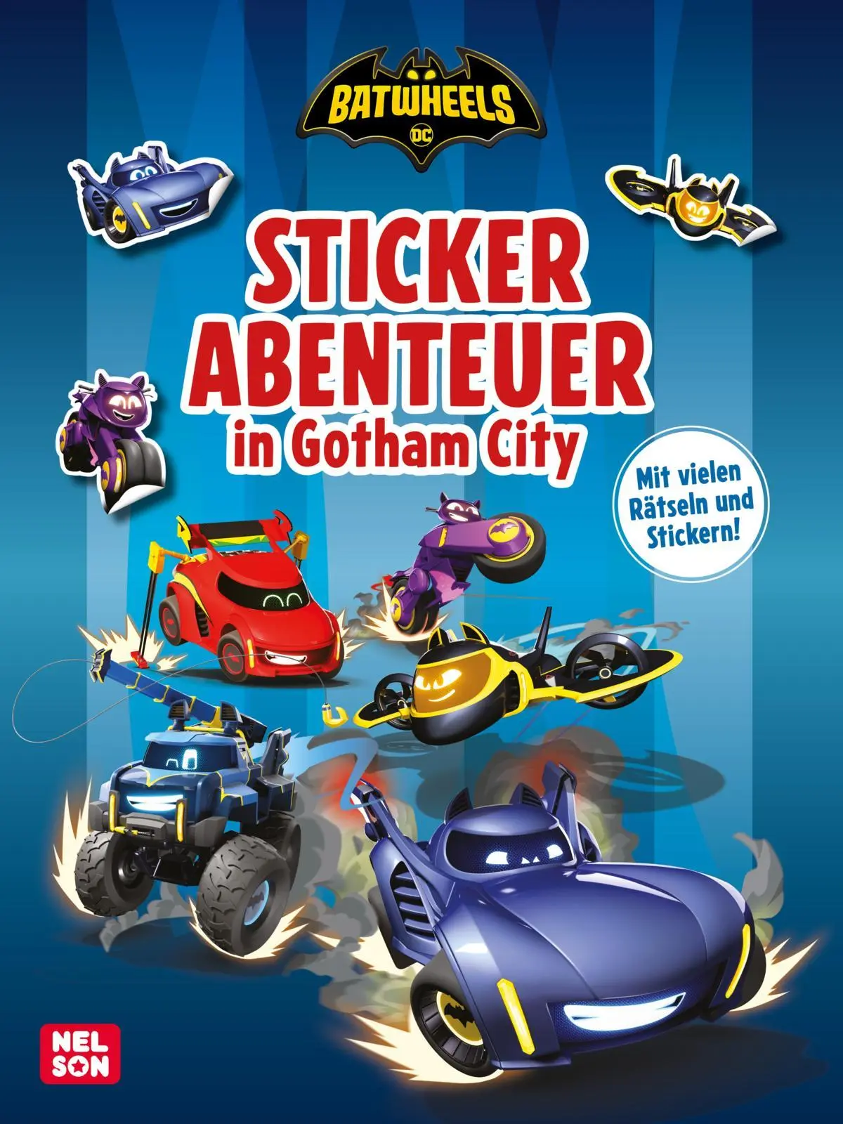 Cover: 9783845128870 | DC Batwheels: Stickerabenteuer in Gotham City | Taschenbuch | 24 S.