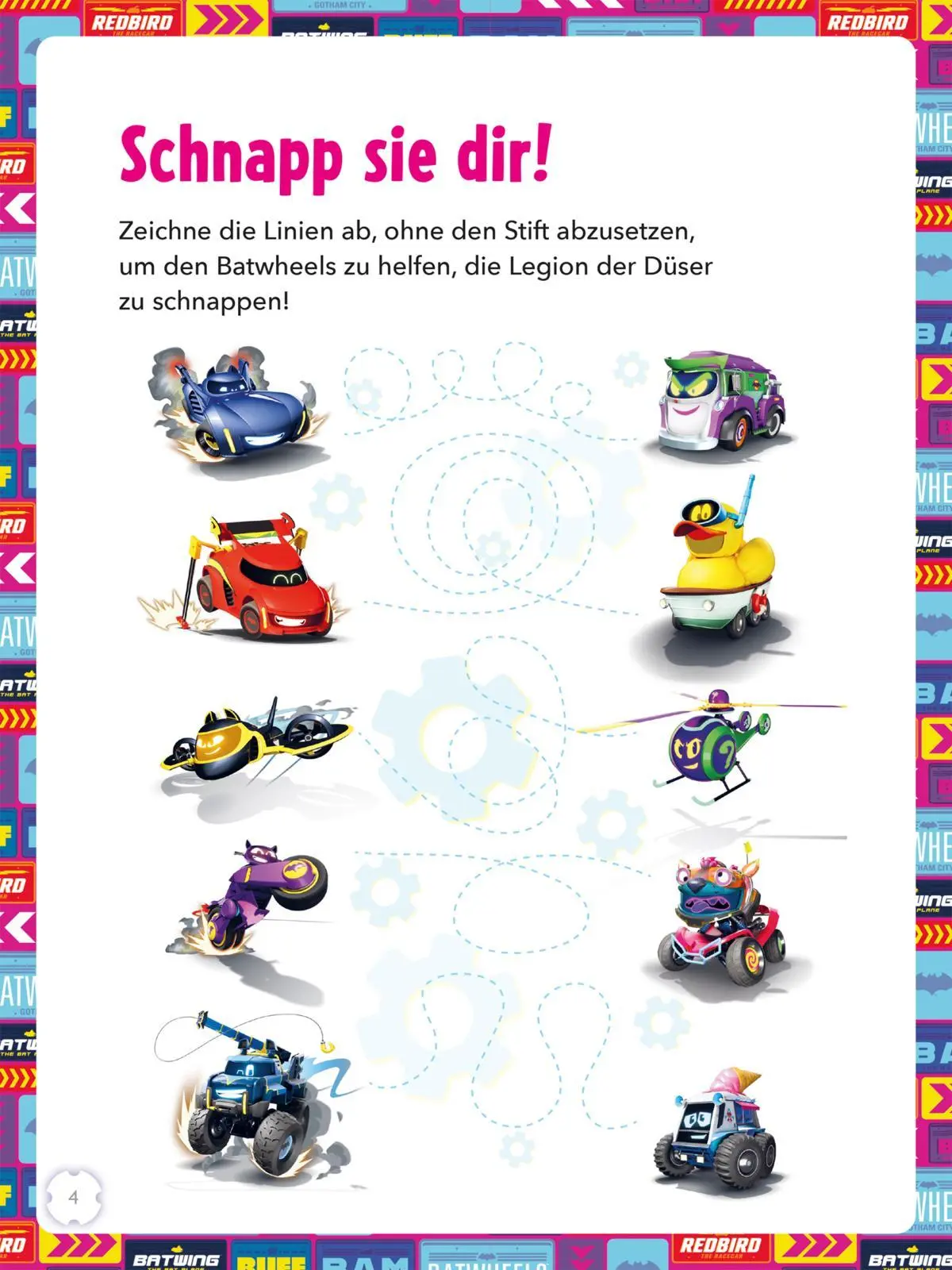 Bild: 9783845128870 | DC Batwheels: Stickerabenteuer in Gotham City | Taschenbuch | 24 S.