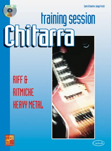 Cover: 9788850718870 | Training Session Chitarra: Riff &amp; Ritmiche Heavy M | Schiarini