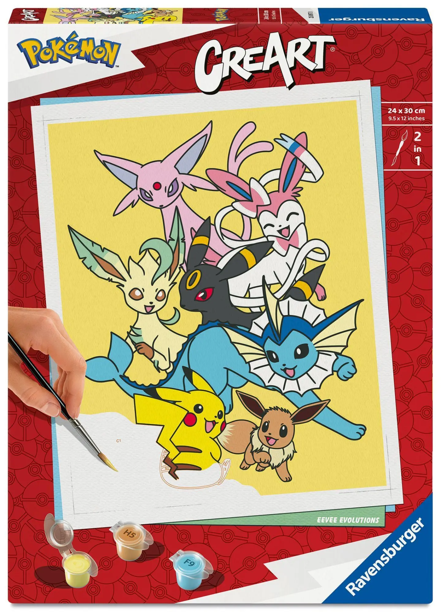 Cover: 4005556258970 | CreArt Adults Trend Pokémon - Eevee Evolutions | Spiel | CreArt | 2025