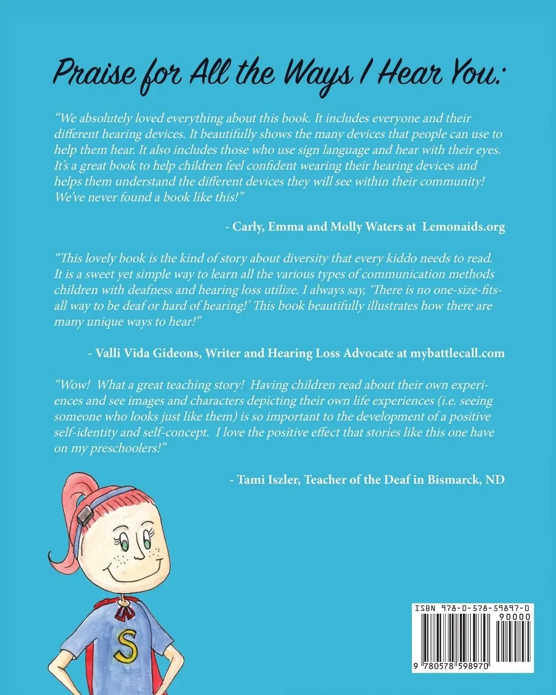 Rückseite: 9780578598970 | All the Ways I Hear You | Stephanie Nishek | Taschenbuch | Englisch