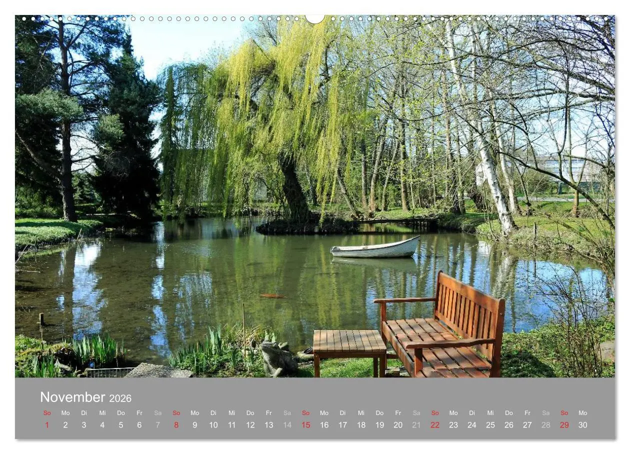 Bild: 9783516058970 | Romantische Garten-Paradiese (Wandkalender 2026 DIN A2 quer),...