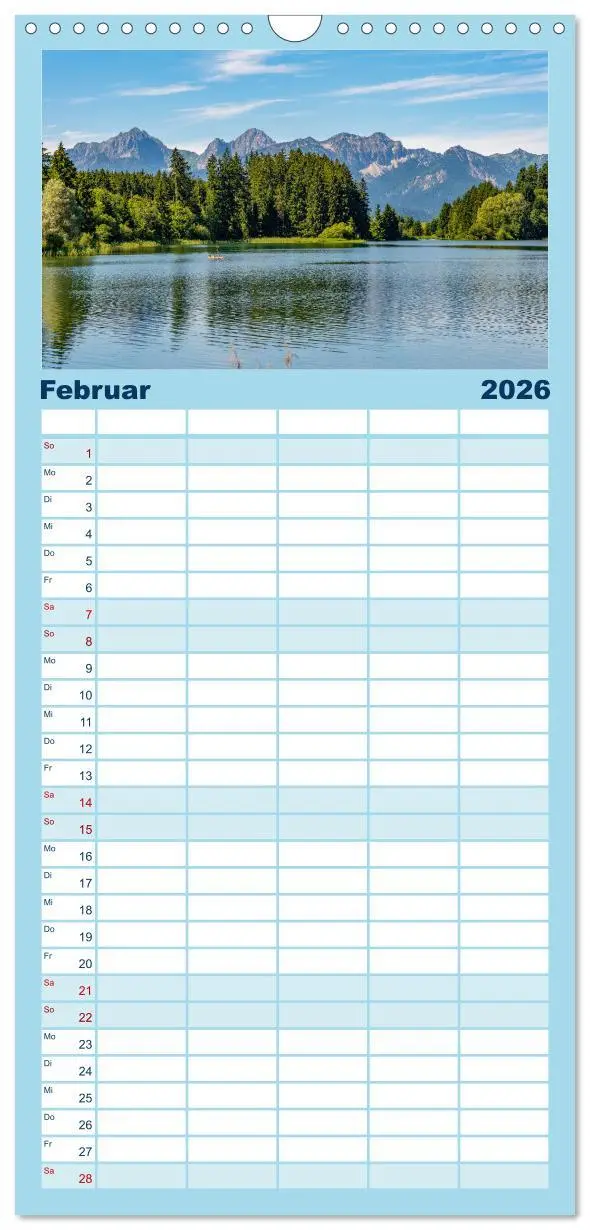 Bild: 9783516508970 | Familienplaner 2026 - Forggensee und Alpsee - Urlaubsparadies...