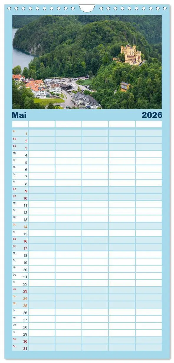 Bild: 9783516508970 | Familienplaner 2026 - Forggensee und Alpsee - Urlaubsparadies...