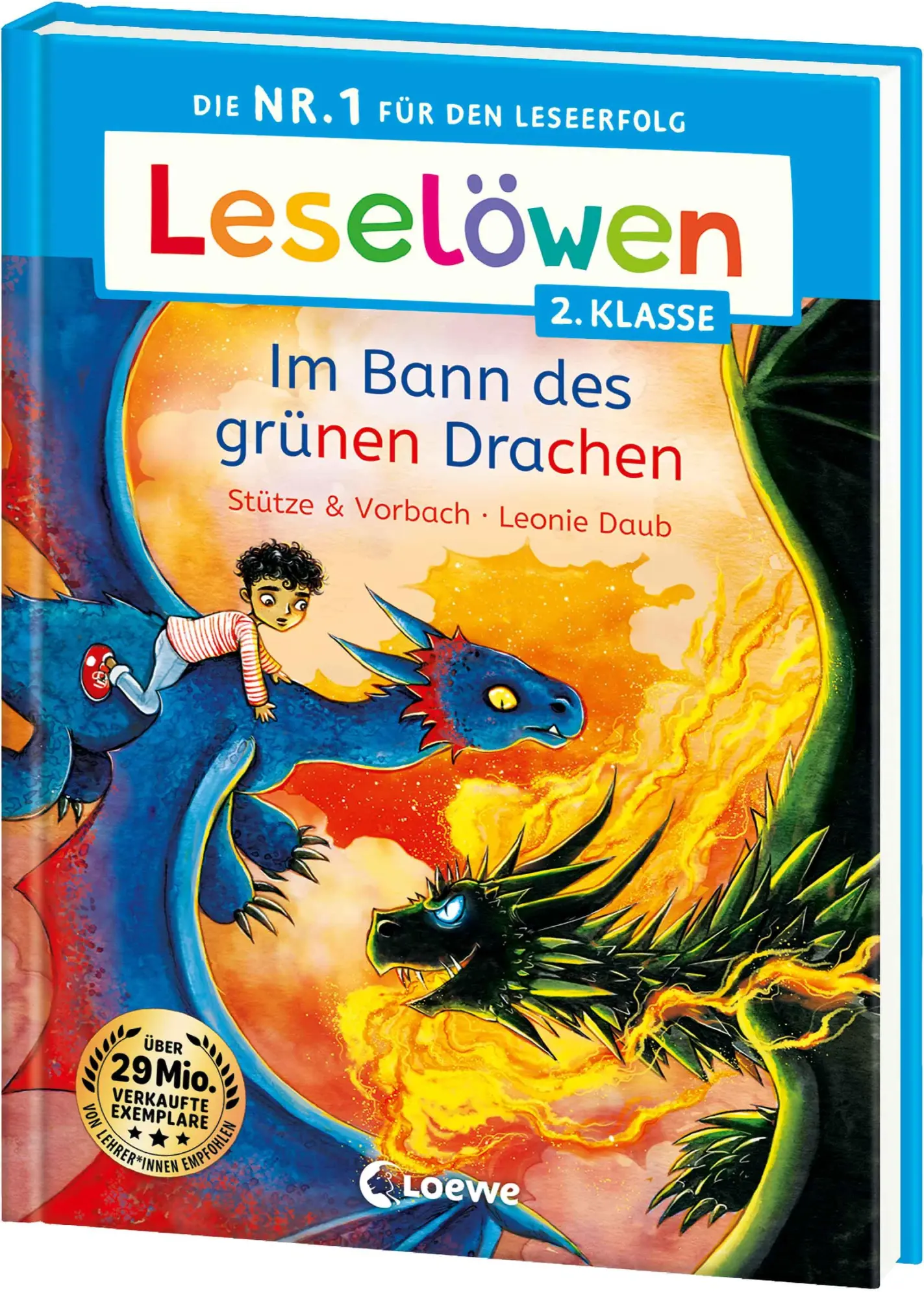 Cover: 9783743218970 | Leselöwen 2. Klasse - Im Bann des grünen Drachen | Stütze &amp; Vorbach