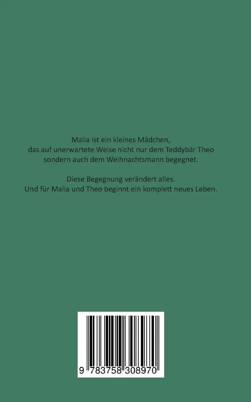 Rückseite: 9783758308970 | Malia und Theo | Eine magische Weihnachtsgeschichte | Carmen Rossow