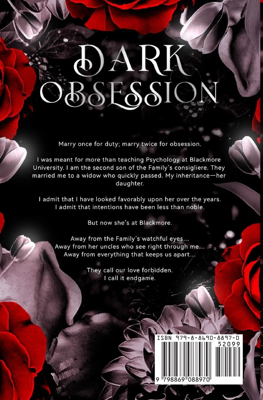 Rückseite: 9798869088970 | Dark Obsession | A Dark Student Teacher Romance | Cora Kent | Buch