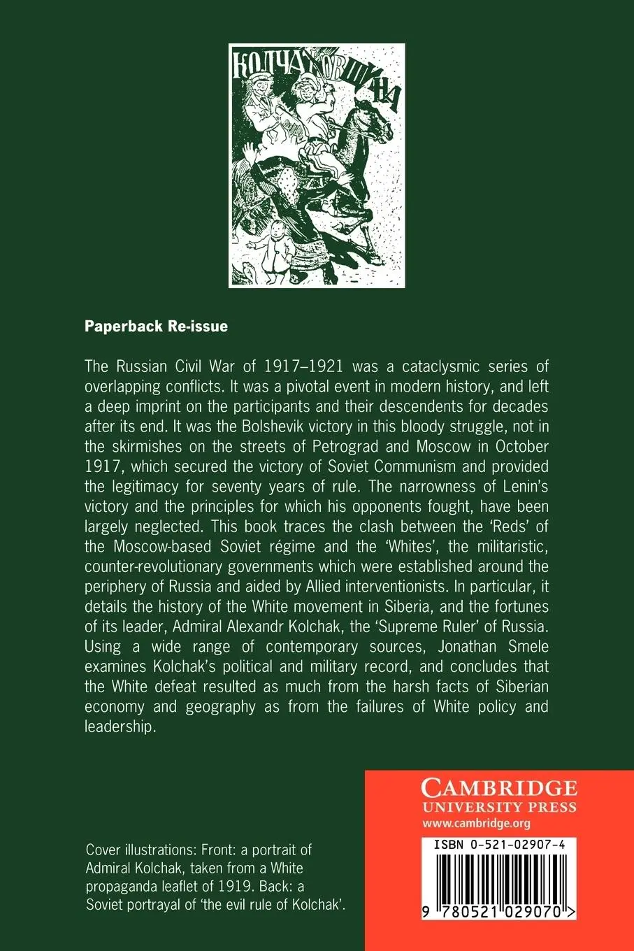 Rückseite: 9780521029070 | Civil War in Siberia | Jonathan D. Smele (u. a.) | Taschenbuch | 2006