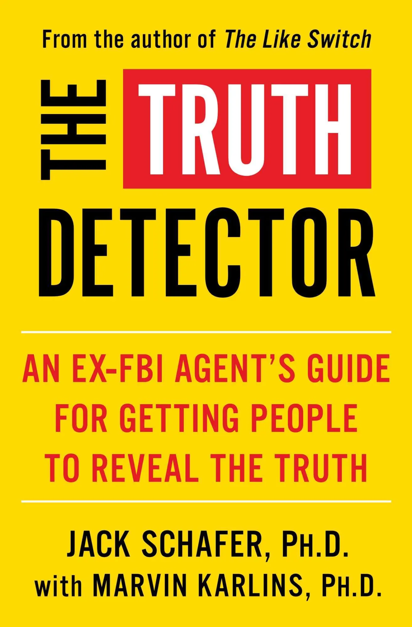 Cover: 9781982139070 | The Truth Detector | Jack Schafer | Taschenbuch | Englisch | 2020