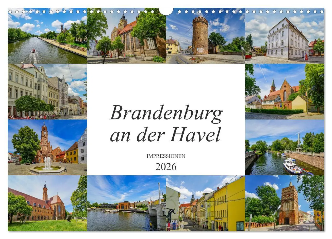 Cover: 9783457789070 | Brandenburg an der Havel Impressionen (Wandkalender 2026 DIN A3...